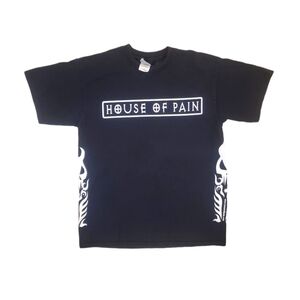 House of Pain Men's Black Tribal MMA‎ BJJ Short Sleeve T-Shirt Medium